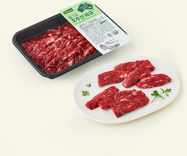 엘그로 호주산 와규 업진안살 구이용 (냉장), 1개, 300g