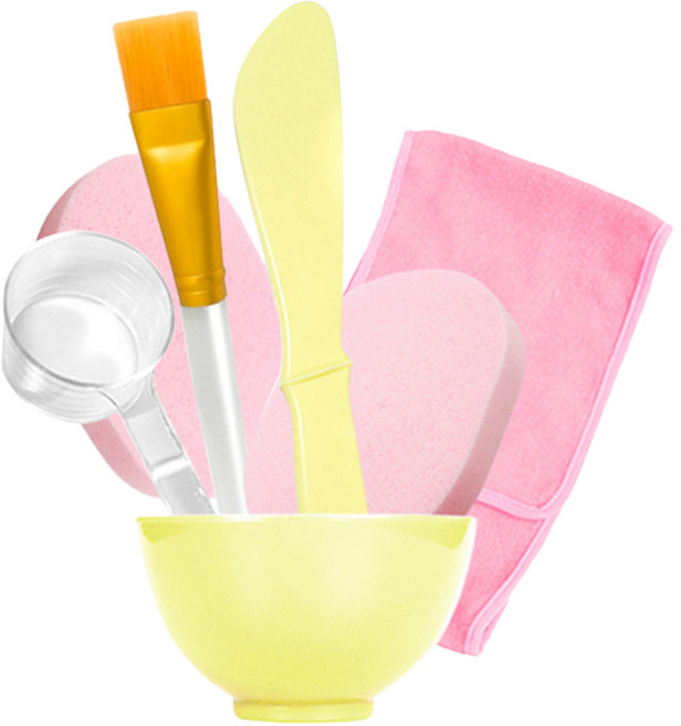 메디플라워 팩도구 6종세트, 혼합색상, 1세트