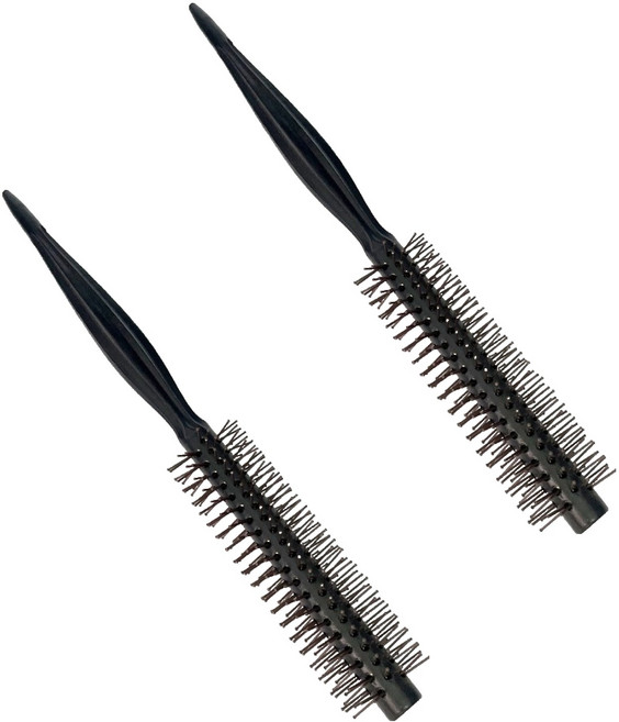 그레이거 스피드 샤킹 가시 롤브러쉬 1호, 2개, 블랙