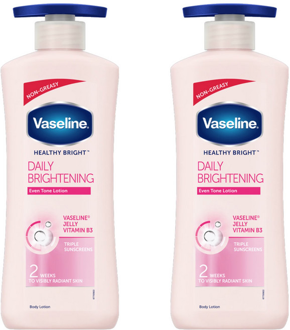 Vaseline 凡士林 淨白透亮乳液, 725ml, 2件