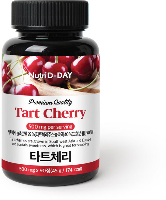 뉴트리디데이 프리미엄 타트체리 타블렛, 90정, 1개