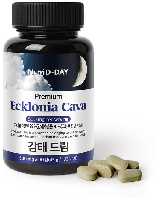 뉴트리디데이 감태 드림 타블렛 영양제, 90정, 1개