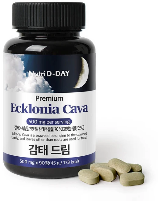 뉴트리디데이 감태 드림 타블렛 영양제, 90정, 1개 - 쿠팡