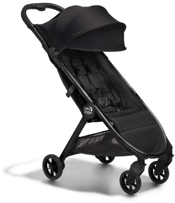 베이비조거 시티투어2 휴대용 기내반입 원터치폴딩 유모차, 블랙