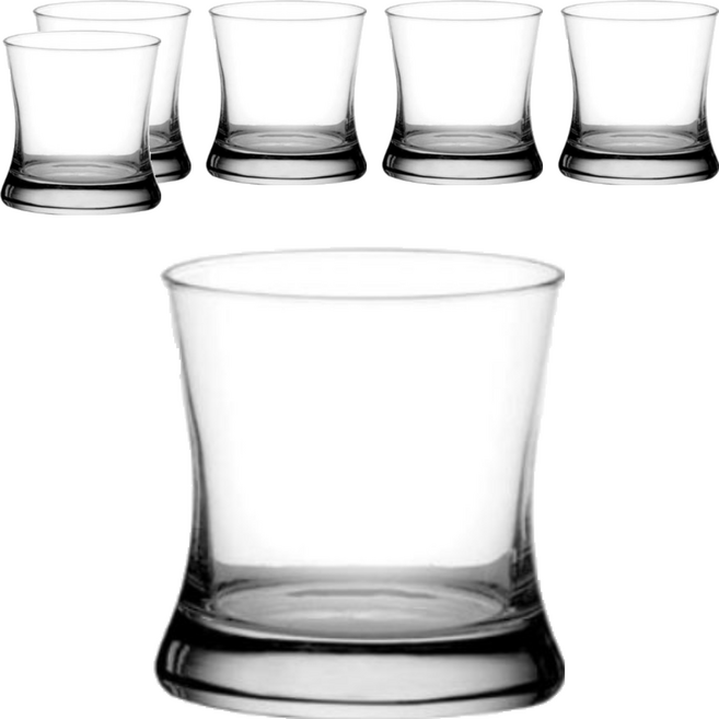 Ocean Glass 探戈洛克杯 透明色 255ml, 6個