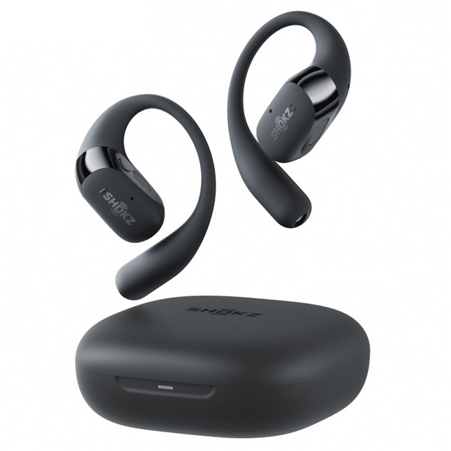SHOKZ OpenFit 2 開放式藍牙耳機, T920, 闇夜黑