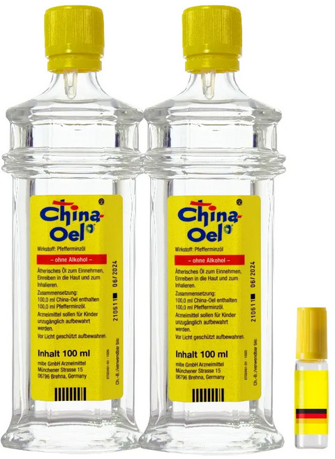 china Oel 百靈油 100ml x 2瓶 +滾珠空瓶 x 1, 1組, 1組