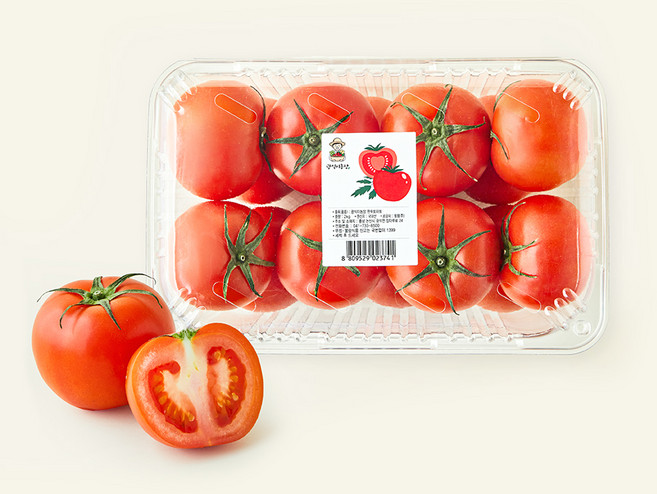 광식이 농장 완숙 토마토, 2kg, 1팩