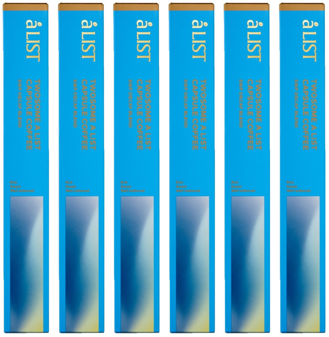 aLIST 캡슐커피 SWP 디카페인 블렌드, 5.1g, 10개입, 6개
