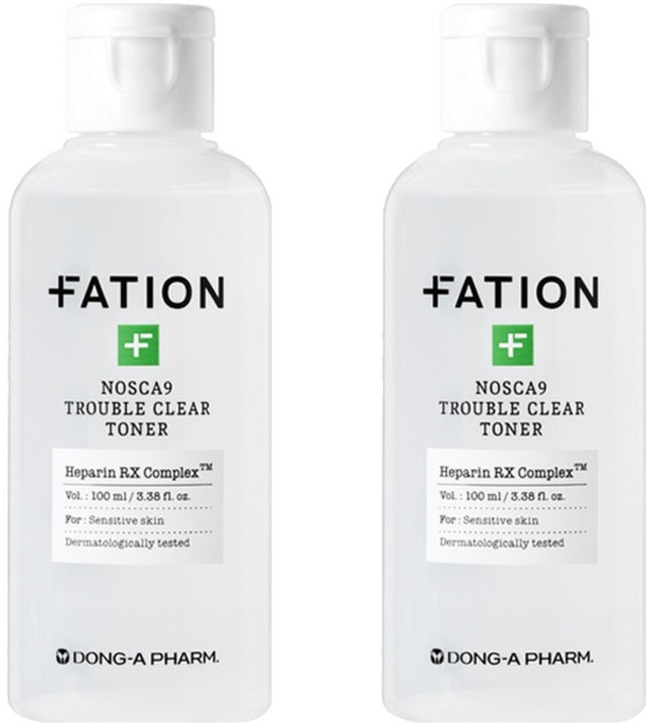 파티온 노스카나인 트러블 클리어 토너, 100ml, 2개