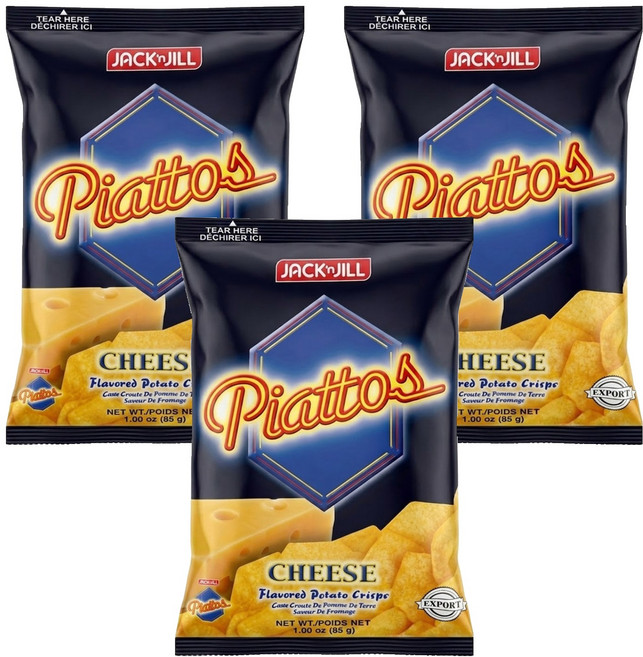 Piattos 薯片 起司風味, 85g, 3包