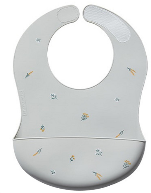 마커스앤마커스 도노도노 이유식 턱받이, 플라워, 1개, 1매