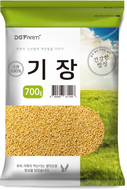 건강한밥상 국산 찰기장, 700g, 1개
