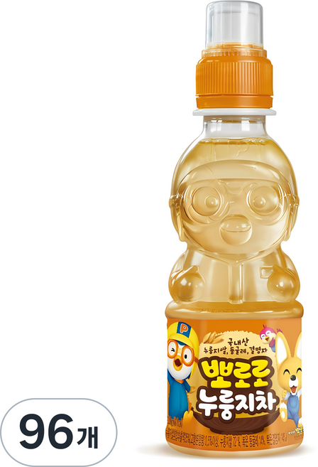 팔도 뽀로로 누룽지차, 220ml, 96개