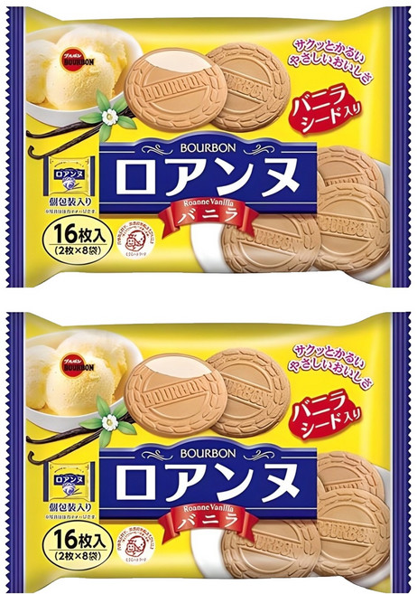 부르본 바닐라향 로안느 샌드, 113g, 2개