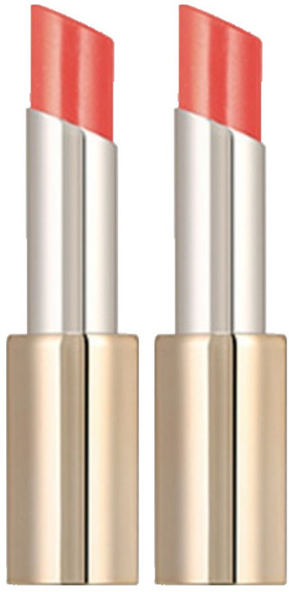 비디보브 쥬얼테라피 립스틱, CR501 텐더 코랄, 3g, 2개