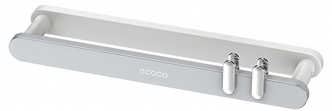 ecoco 意可可 拖鞋架 短款 265 x 55 x 30mm, 灰色, 1個