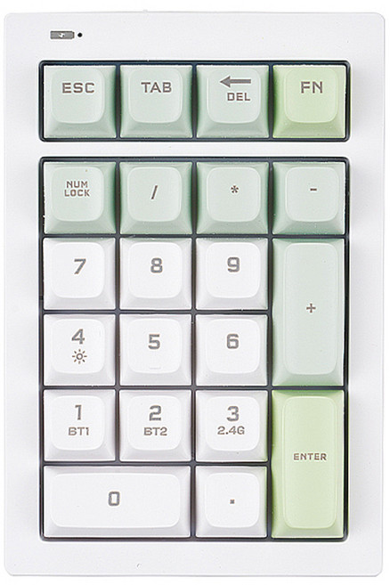 지클릭커 오피스프로 사일런스M 무선 넘버 키패드, Greenwich RC1, NK21, 제조사축