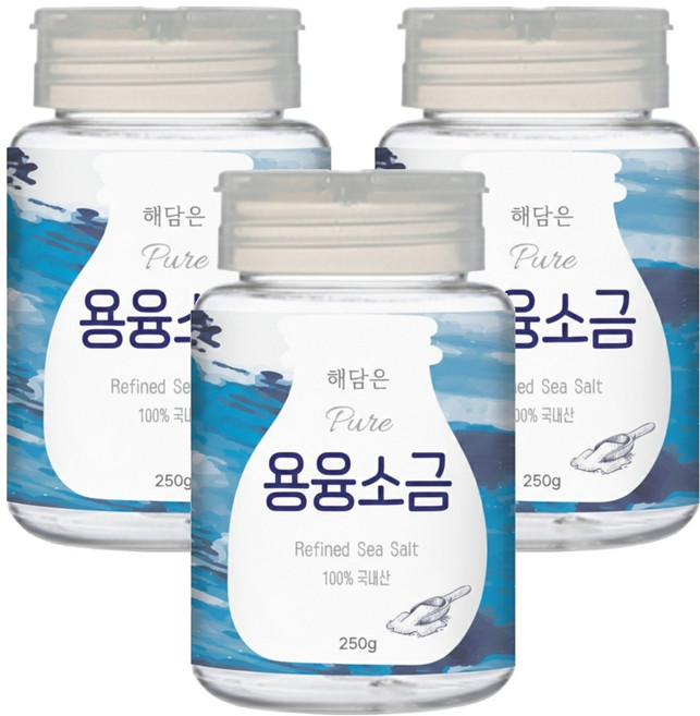 海潭熔融鹽, 250g, 3個