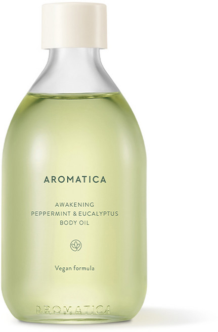 아로마티카 어웨이크닝 바디오일 페퍼민트 앤 유칼립투스, 100ml, 1개