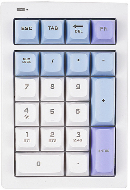 지클릭커 오피스프로 사일런스M 무선 넘버 키패드, Sky City RC1, NK21, 제조사축