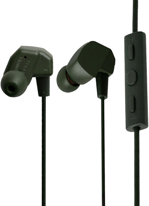final GAMING 電競動圈式 入耳式耳機, VR2000, DARK OLIVE