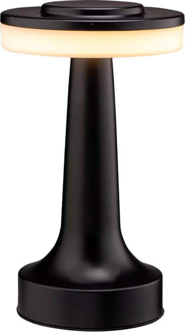 ALIT FARO LED金屬氣氛桌燈 四段觸摸開關 顏色溫度3000K, 霧面黑