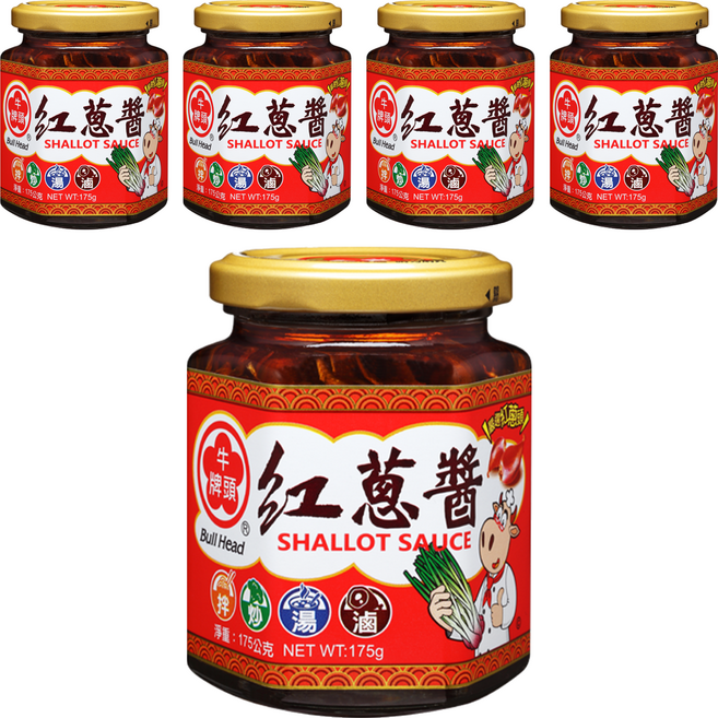 牛頭牌 紅蔥醬, 175g, 5罐