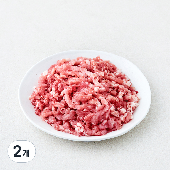 한돈 뒷다리 다짐용 (냉장), 400g, 2개