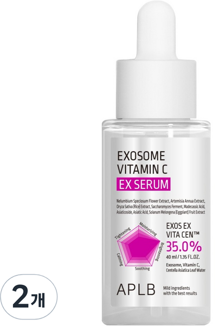 APLB 外泌體維他命C EX精華液, 2個, 40ml