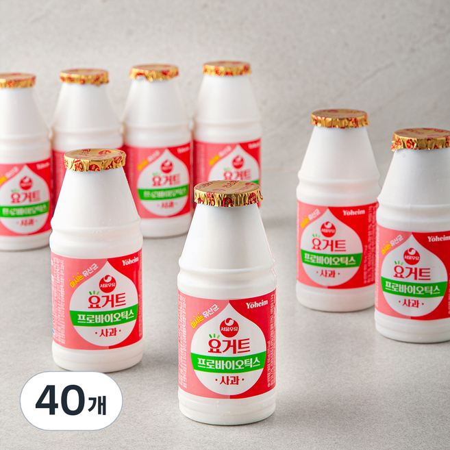 서울우유 요거트 프로바이오틱스 사과, 150ml, 8개입, 5개