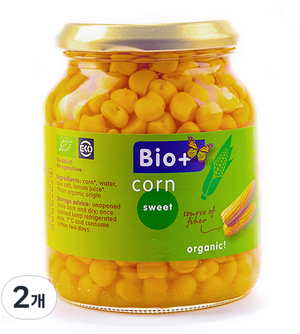 발투센 유기농 스위트콘, 340g, 2개