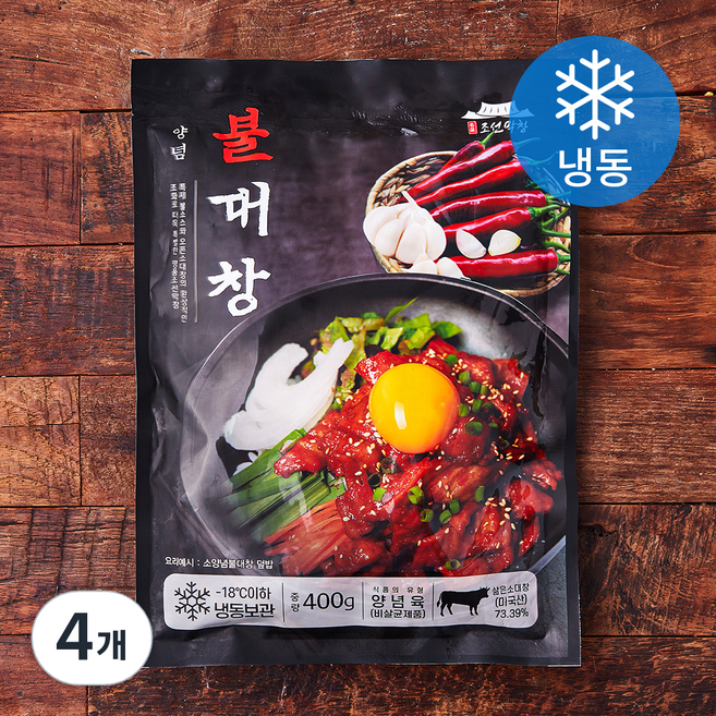 명품조선막창 소양념 불대창 (냉동), 400g, 4개