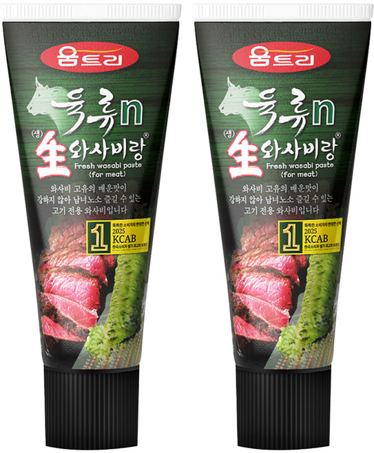 움트리 육류n 생 와사비랑, 120g, 2개