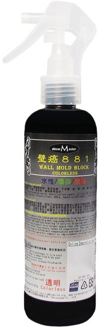 decorMaster 壁癌掰掰 22 x 6.5 x 5cm 透明, 250g, 1瓶