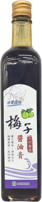 水里真梅 梅子醬油膏, 500ml, 1瓶