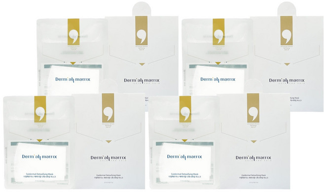 더멀매트릭스 에피더멀 디톡시파잉 마스크 23ml, 1개입, 4개