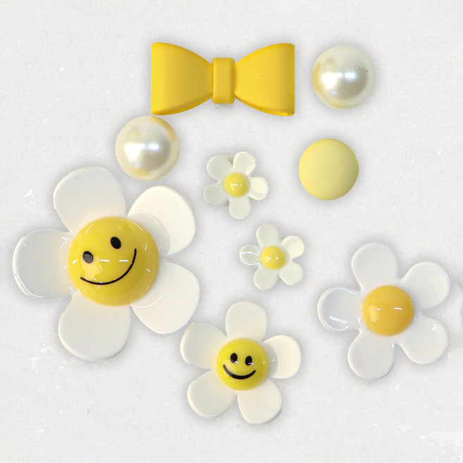 chenny bongbong 兒童款微笑農場팡팡版純淨微笑農場鞋扣9件組