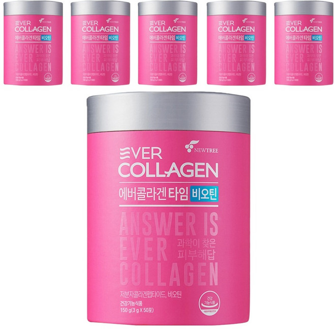 에버콜라겐 타임 비오틴, 150g, 6개