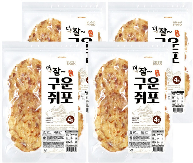 Heyami 更酥烤的魚片乾 4入, 80g, 4個