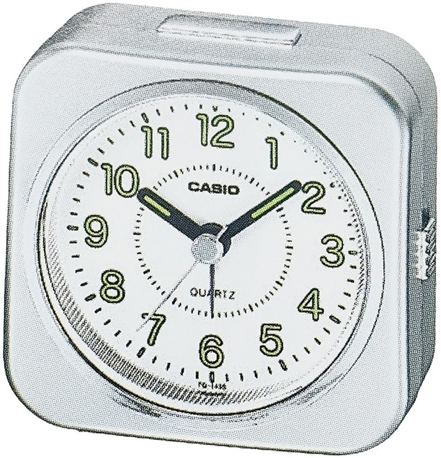 CASIO 卡西歐 鬧鐘, 白色
