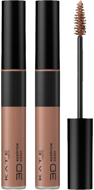 케이트 3D 아이브로우 컬러 Z 6.3g, BR-5 로즈브라운, 2개