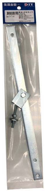 生活主管 鐵天平 180g 1126 - 浴室層架/置物架固定配件 穩固耐用, 銀色