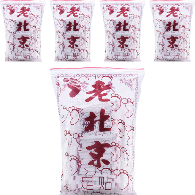 老北京 草本配方足貼, 5包