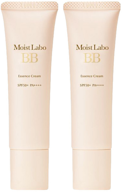 MEISHOKU 明色 MoistLabo保濕遮瑕精華BB霜 SPF50+ PA++++, 01 白皙色, 30g, 2條