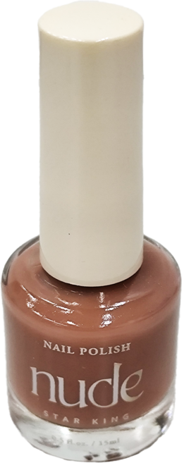 STAR KING 星之冠 nude 指甲油-CNP75 透色指甲油, 冰透粉色, 15ml, 1瓶