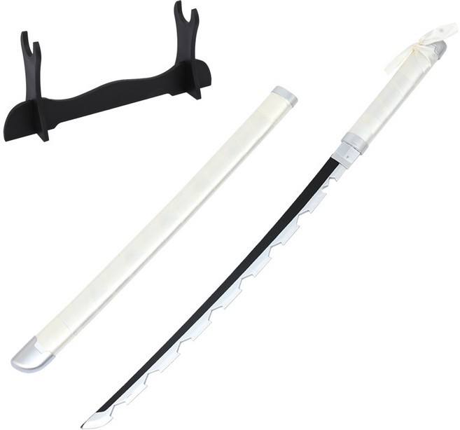 대한 애니메이션 일륜도 코스프레 검 M 75cm KAL-M08 + 거치대, 하시이노, 1개