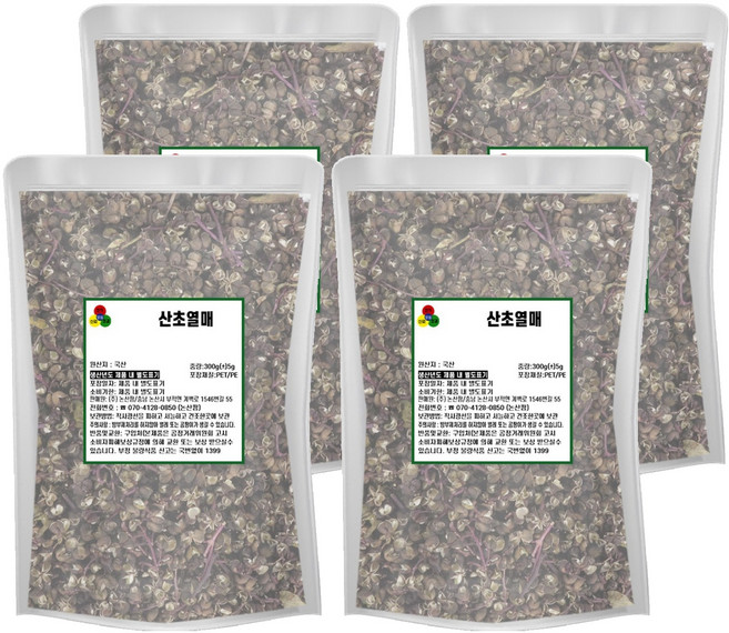 논산팜 산초열매, 4개, 300g