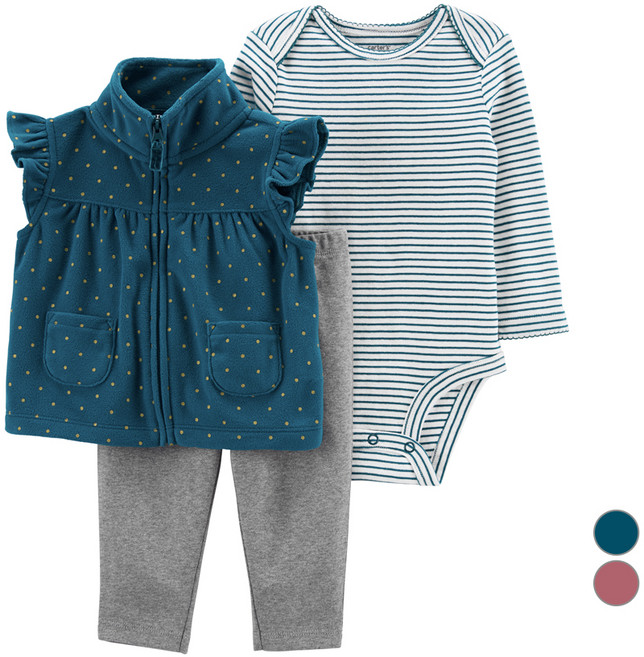 carter's 兒童 F21 F21 G VEST 套裝