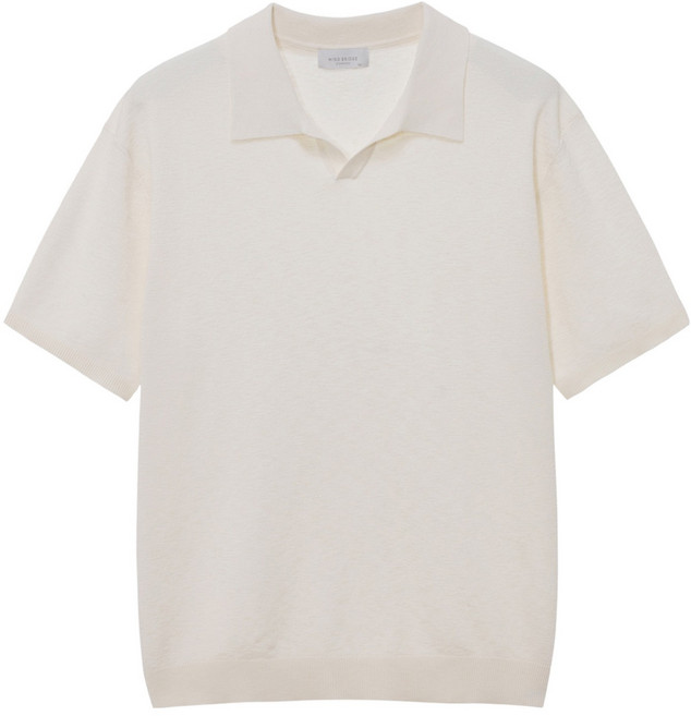 마인드브릿지 남성용 통기성 린넨라이크 카라반팔니트 MZKT3121